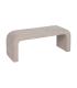 S/3 BANCO BEIGE DM-TEJIDO 126 X 43 X 50 CM