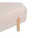 BANCO BAÚL CREMA DM-TEJIDO 122 X 42 X 45 CM