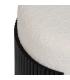 PUF BLANCO-NEGRO DM-TEJIDO 43 X 43 X 41 CM