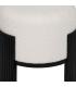 PUF BLANCO-NEGRO DM-TEJIDO 43 X 43 X 41 CM