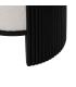 PUF BLANCO-NEGRO DM-TEJIDO 43 X 43 X 41 CM