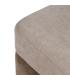 PUF BEIGE-MARRÓN DM-TEJIDO 44 X 44 X 50 CM