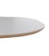 MESA COMEDOR BLANCO-NATURAL DM-CERÁMICA 180 X 90 X 75 CM