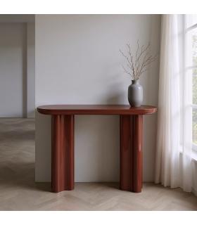 CONSOLA LACADO GRANATE DM ENTRADA 120 X 35 X 80 CM