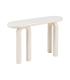 CONSOLA LACADO CREMA DM ENTRADA 120 X 35 X 80 CM
