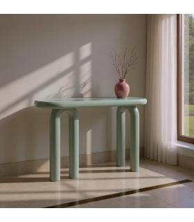 CONSOLA LACADO VERDE DM ENTRADA 120 X 35 X 80 CM