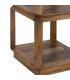 MESA AUXILIAR MARRÓN MADERA DE MANGO 40 X 40 X 60 CM
