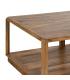 MESA CENTRO MARRÓN MADERA DE MANGO SALÓN 130 X 80 X 45 CM