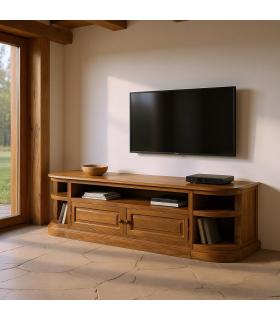 MUEBLE TV NATURAL MADERA DE MANGO SALÓN 198 X 45 X 50 CM