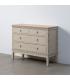 CÓMODA NATURAL-CREMA MADERA 115 X 45 X 90 CM