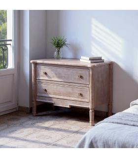 MUEBLE AUXILIAR MARRÓN CLARO MADERA 80 X 45 X 60 CM