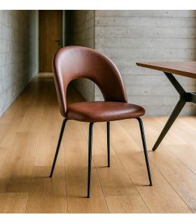 SILLA VINO SIMIL PIEL CONTRACT 49 X 60 X 81 CM