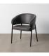 SILLA GRIS SIMIL PIEL CONTRACT 60 X 59 X 83 CM