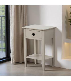 MESITA GRIS CLARO DM 40 X 30 X 61 CM