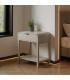 MESITA GRIS CLARO DM 48 X 35,50 X 61 CM