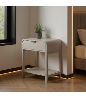 MESITA GRIS CLARO DM 48 X 35,50 X 61 CM