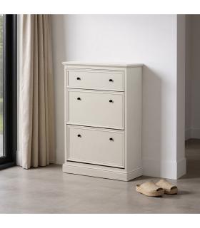 ZAPATERO GRIS CLARO DM 80 X 28 X 108 CM