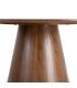 MESA COMEDOR MARRÓN DM 120 X 120 X 75 CM
