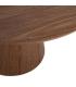 MESA COMEDOR MARRÓN DM 120 X 120 X 75 CM
