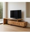 MUEBLE TV NATURAL MADERA DE MANGO SALÓN 175 X 40 X 50 CM