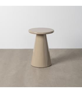 MESITA ALTO BRILLO TAUPE DM 45 X 45 X 60 CM