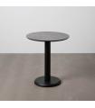 MESA GRAFITO/ANTRACITA METAL-MADERA 65 X 65 X 75 CM