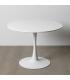 MESA COMEDOR BLANCO DM-METAL 100 X 100 X 75 CM