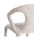 SILLA JASPEADO GRIS TEJIDO SALÓN 52,50 X 59 X 79 CM