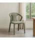 SILLA JASPEADO VERDE TEJIDO SALÓN 52,50 X 59 X 79 CM