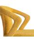 SILLA JASPEADO MOSTAZA TEJIDO SALÓN 52,50 X 59 X 79 CM