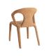 SILLA JASPEADO MARRÓN TEJIDO SALÓN 52,50 X 59 X 79 CM