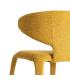 SILLA JASPEADO MOSTAZA TEJIDO SALÓN 58 X 60 X 81 CM