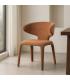 SILLA JASPEADO MARRÓN TEJIDO SALÓN 58 X 60 X 81 CM
