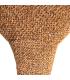 SILLA JASPEADO MARRÓN TEJIDO SALÓN 58 X 60 X 81 CM