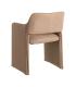 SILLA ESPIGA MARRÓN TEJIDO SALÓN 58 X 62,50 X 78 CM