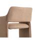SILLA ESPIGA MARRÓN TEJIDO SALÓN 58 X 62,50 X 78 CM