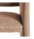 SILLA ESPIGA MARRÓN TEJIDO SALÓN 58 X 62,50 X 78 CM