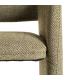 SILLA ESPIGA VERDE TEJIDO SALÓN 58 X 62,50 X 78 CM