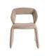 SILLA BEIGE TEJIDO SALÓN 59 X 63 X 81 CM