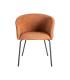 SILLA CALABAZA TEJIDO-METAL SALÓN 61 X 56 X 77,50 CM