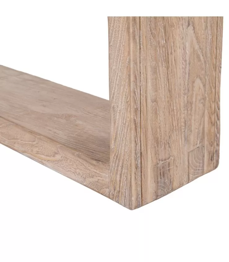 Natural Dining Table Pine Wood 200 x 100 x 76 cm