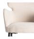 SILLA CREMA TEJIDO-METAL SALÓN 59,50 X 62,50 X 86 CM