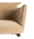 SILLA BEIGE TEJIDO-METAL SALÓN 59,50 X 62,50 X 86 CM
