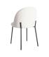 SILLA CREMA TEJIDO-METAL CONTRACT 49 X 48 X 80 CM