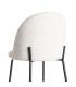 SILLA CREMA TEJIDO-METAL CONTRACT 49 X 48 X 80 CM