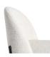 SILLA CREMA TEJIDO-METAL CONTRACT 49 X 48 X 80 CM