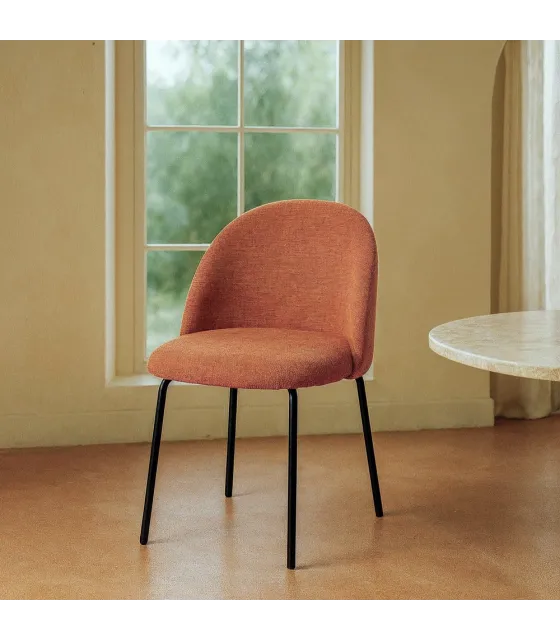 SILLA CALABAZA TEJIDO-METAL CONTRACT 49 X 48 X 80 CM