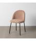 SILLA ROSA TEJIDO-METAL CONTRACT 49 X 48 X 80 CM