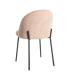 SILLA ROSA TEJIDO-METAL CONTRACT 49 X 48 X 80 CM