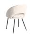 SILLA CREMA TEJIDO-METAL CONTRACT 58 X 60 X 80 CM
